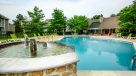 fountain by the salt water pool 