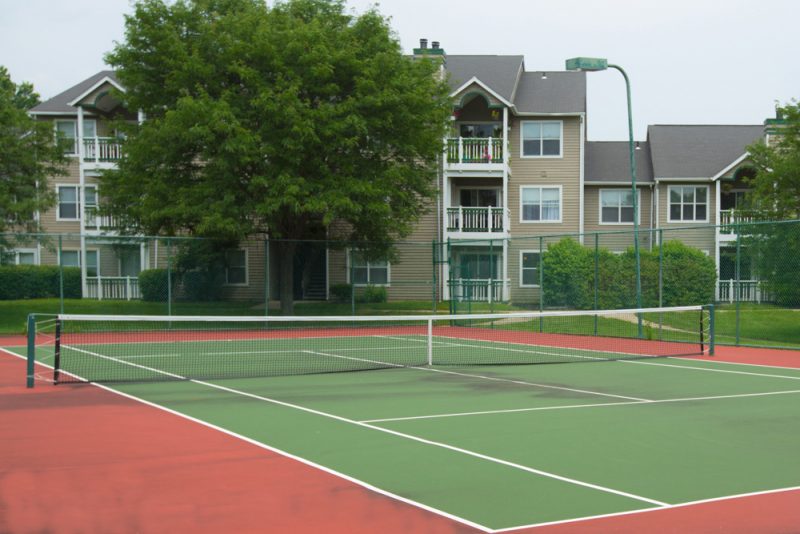 Tennis courts