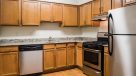 renovated, large kitchen with tons of cabinet and counter space 