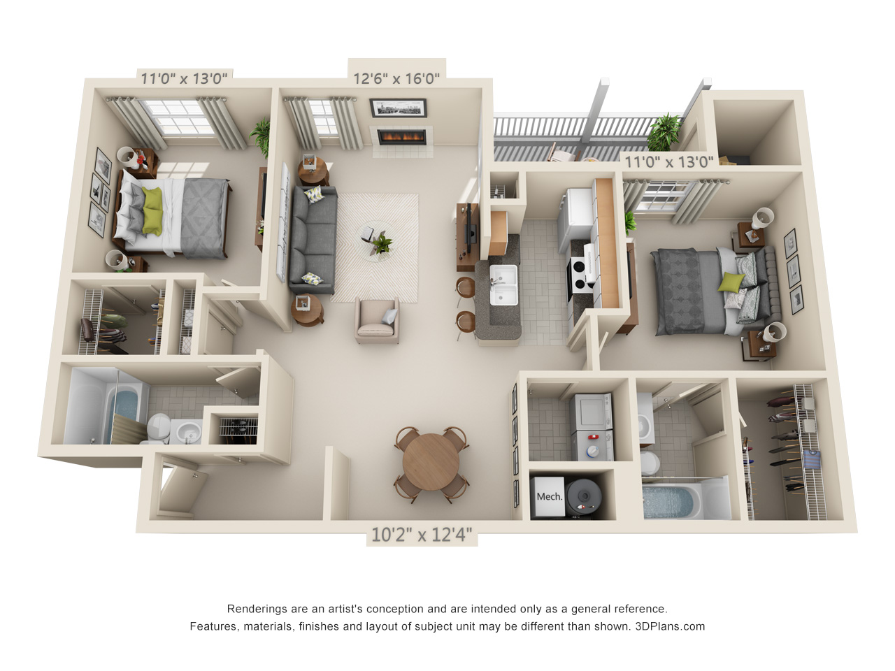 two bedroom apartment in wethersfield