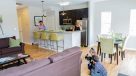 living area and kitchen 