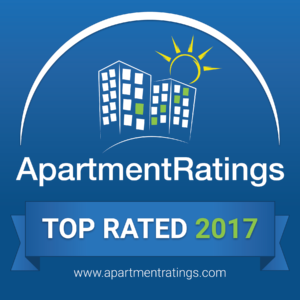 ApartmentRatings.com top rated award