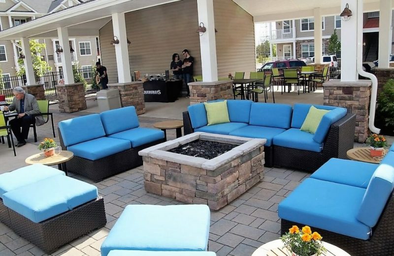 Fire Pit With Seating