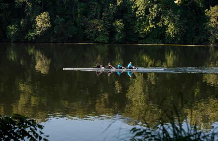 kayaking at nearby schuylkill river