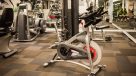 stationary bike in the fitness center 