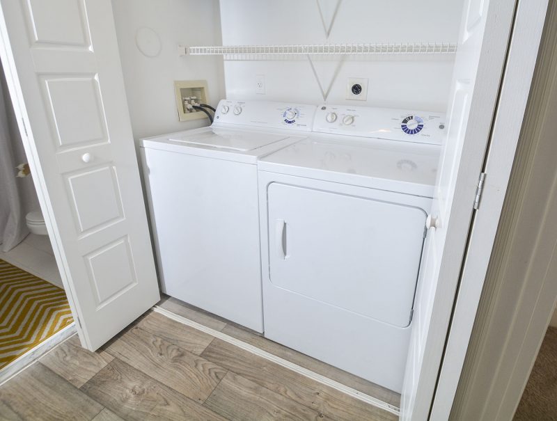 Washer & Dryer in Each Home