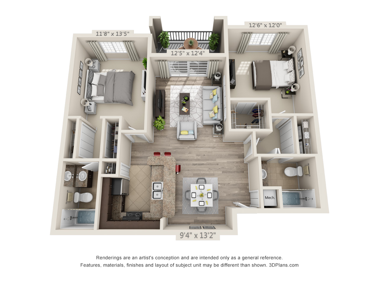 two bedroom apartments - deerfield beach