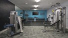 excercise equipment in the large fitness center 