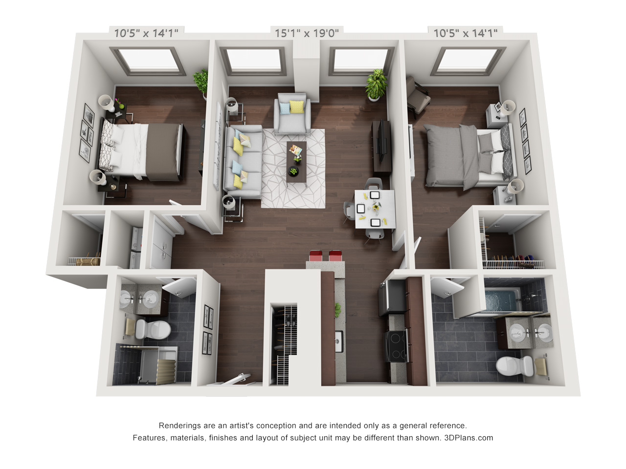 spring garden apartments in philadelphia - 2 bedroom