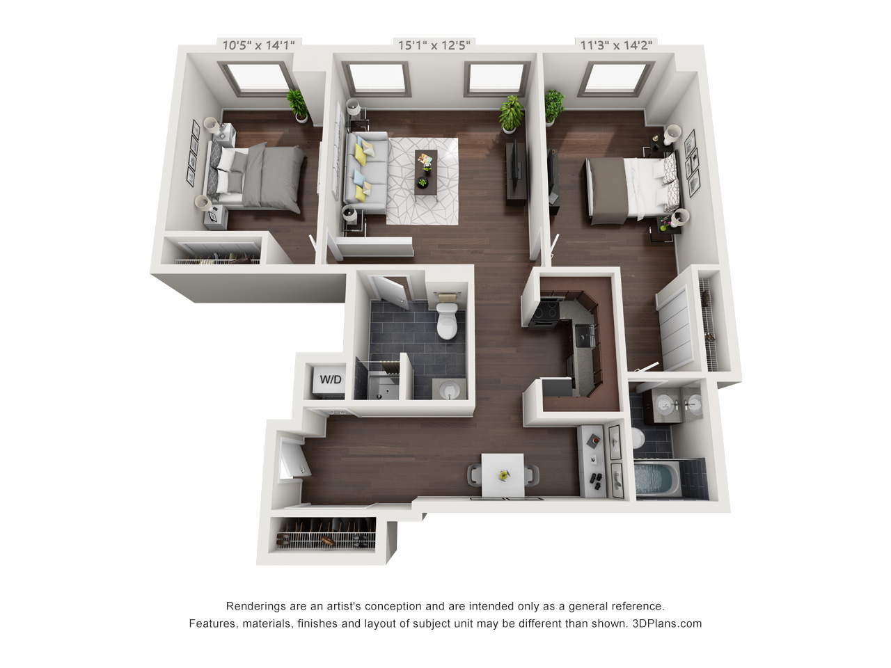 Philadelphia community college apartments - 2 bedroom