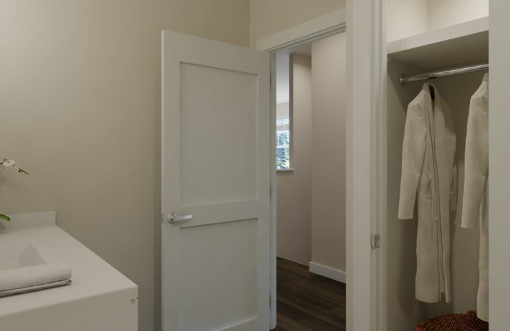 Bathroom With Closet