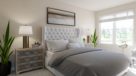 master bedroom with large window