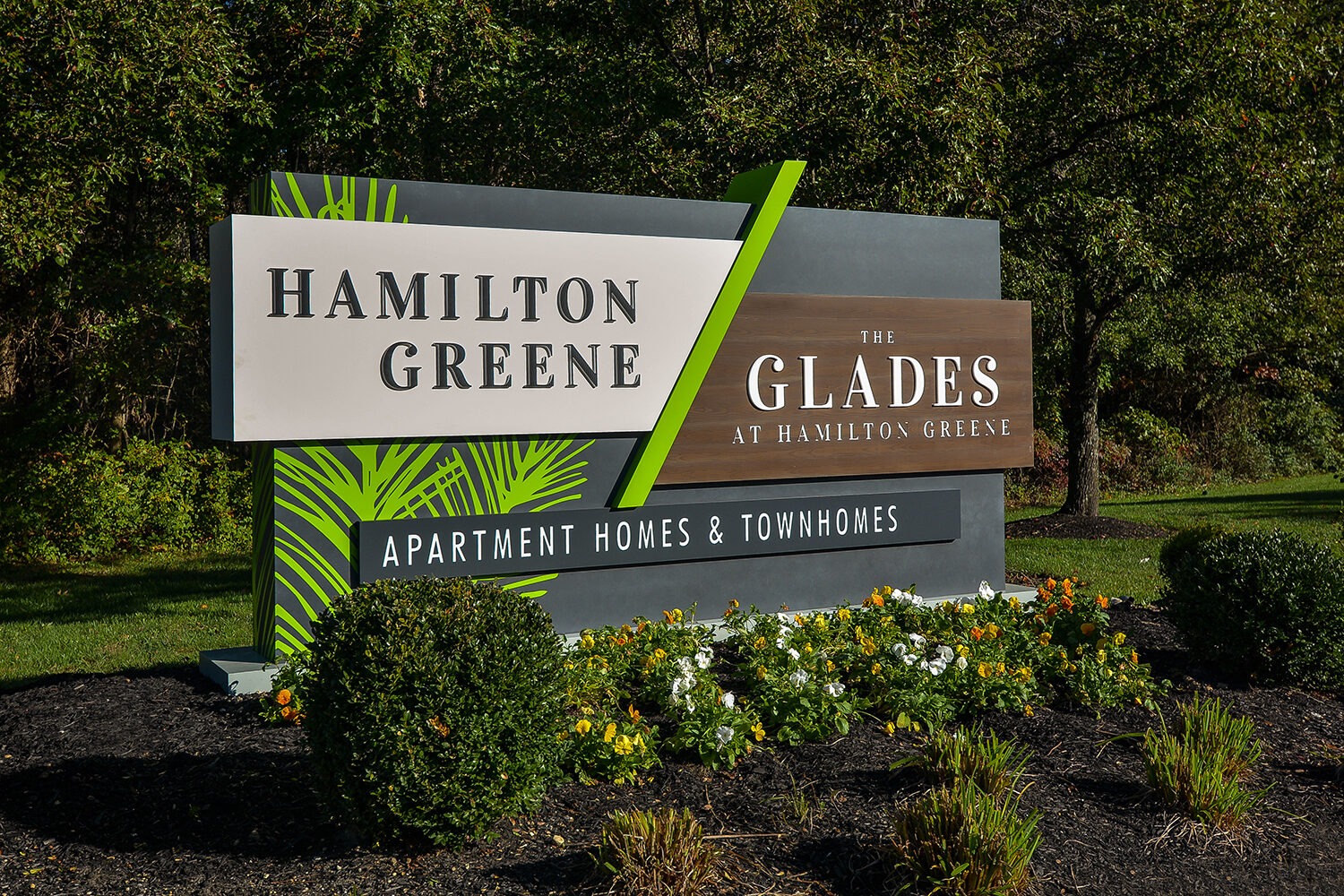 Hamilton Greene and The Glades Signage