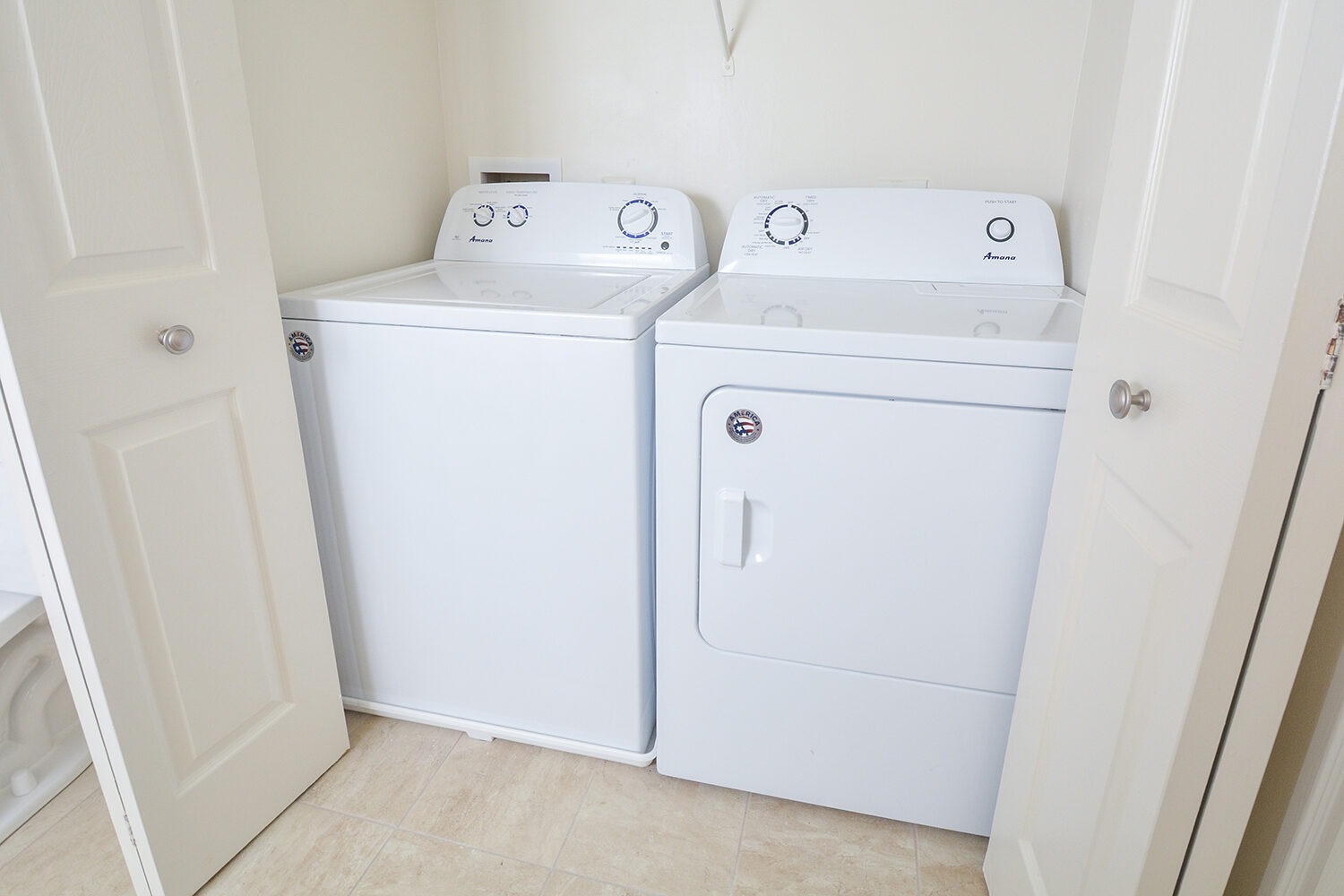 full size washer and dryer 