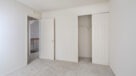 bedroom with large closet 