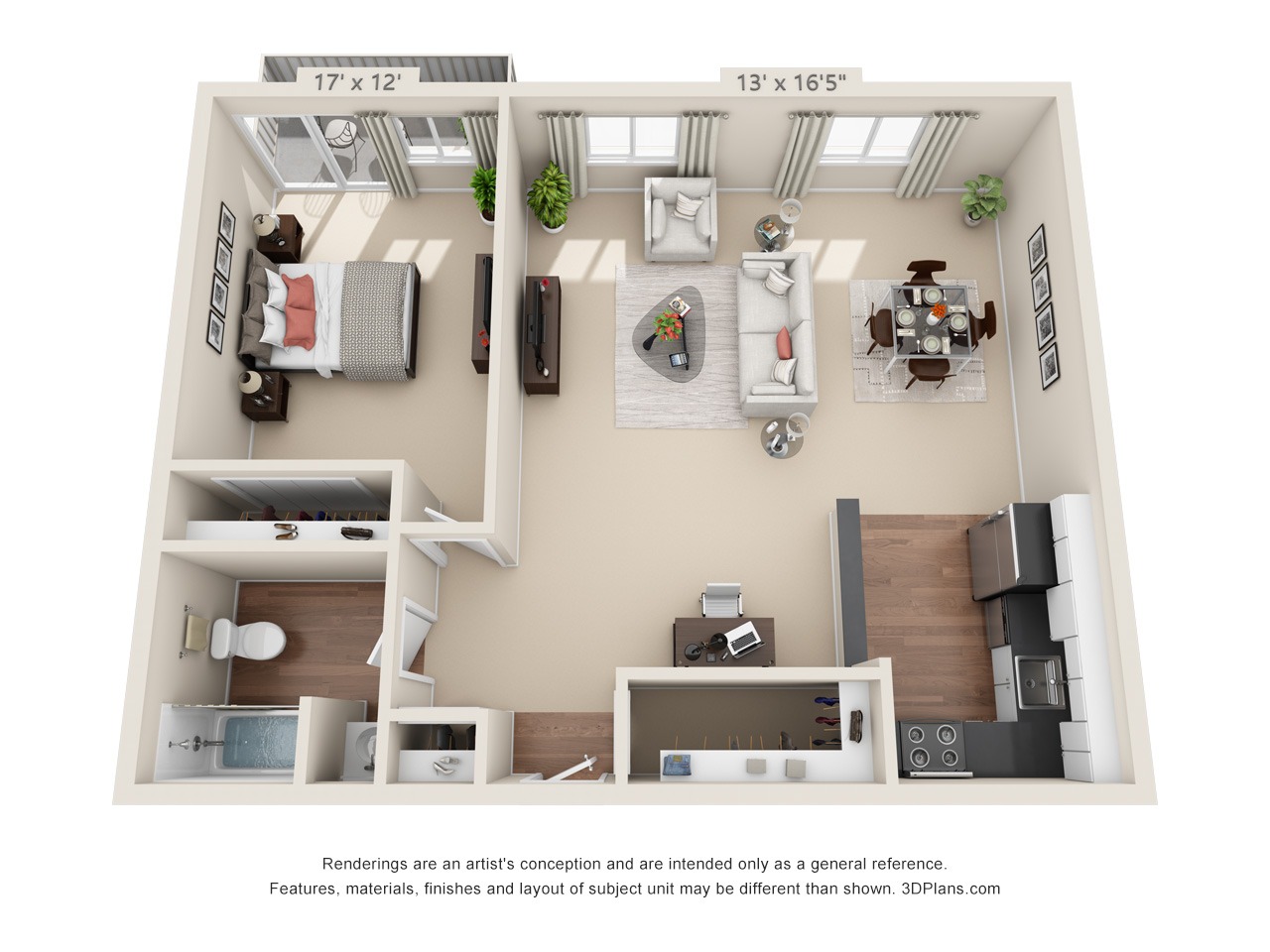 1 bedroom apartment in philadelphia