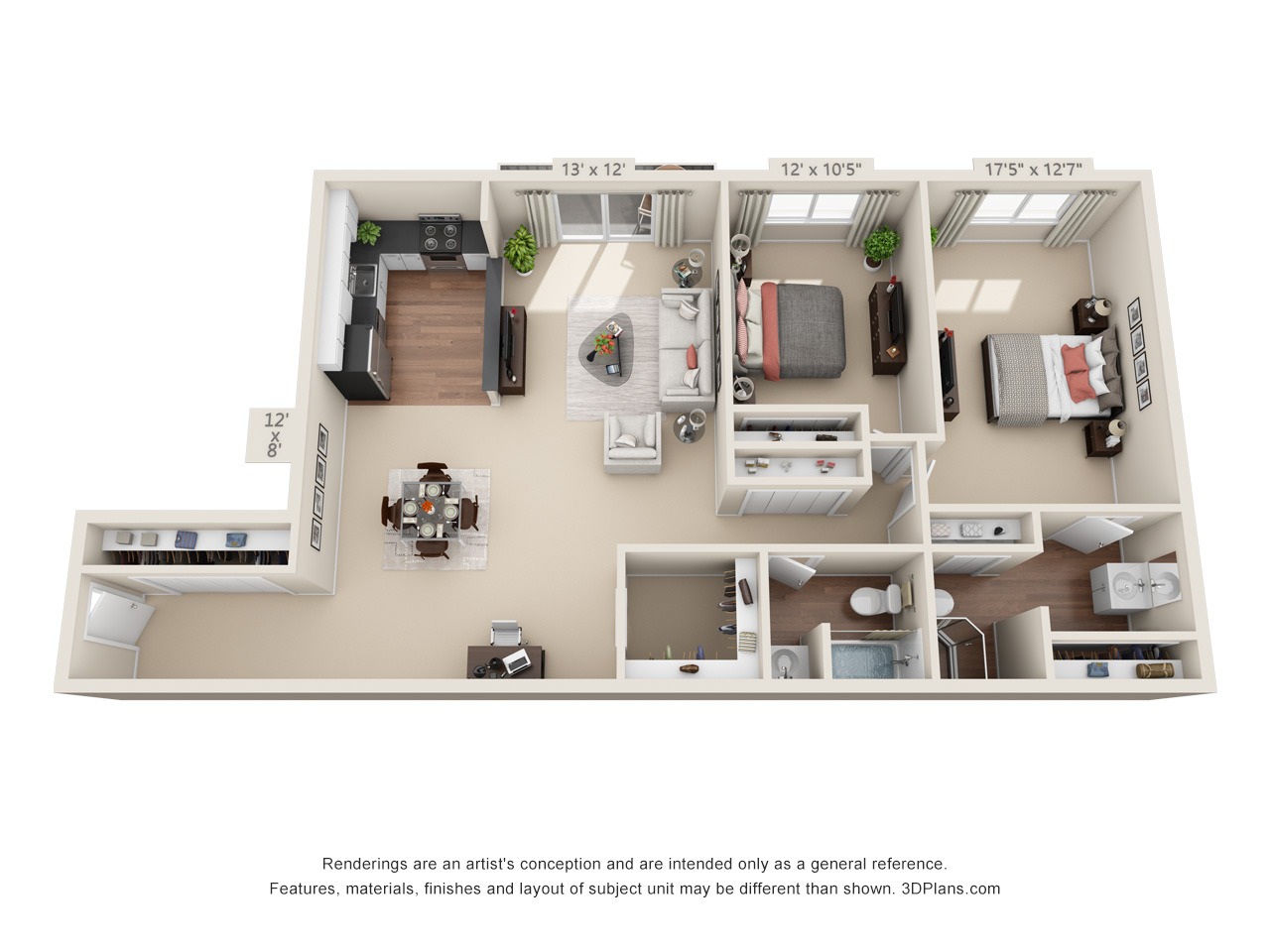 2 bedroom apartment in philly