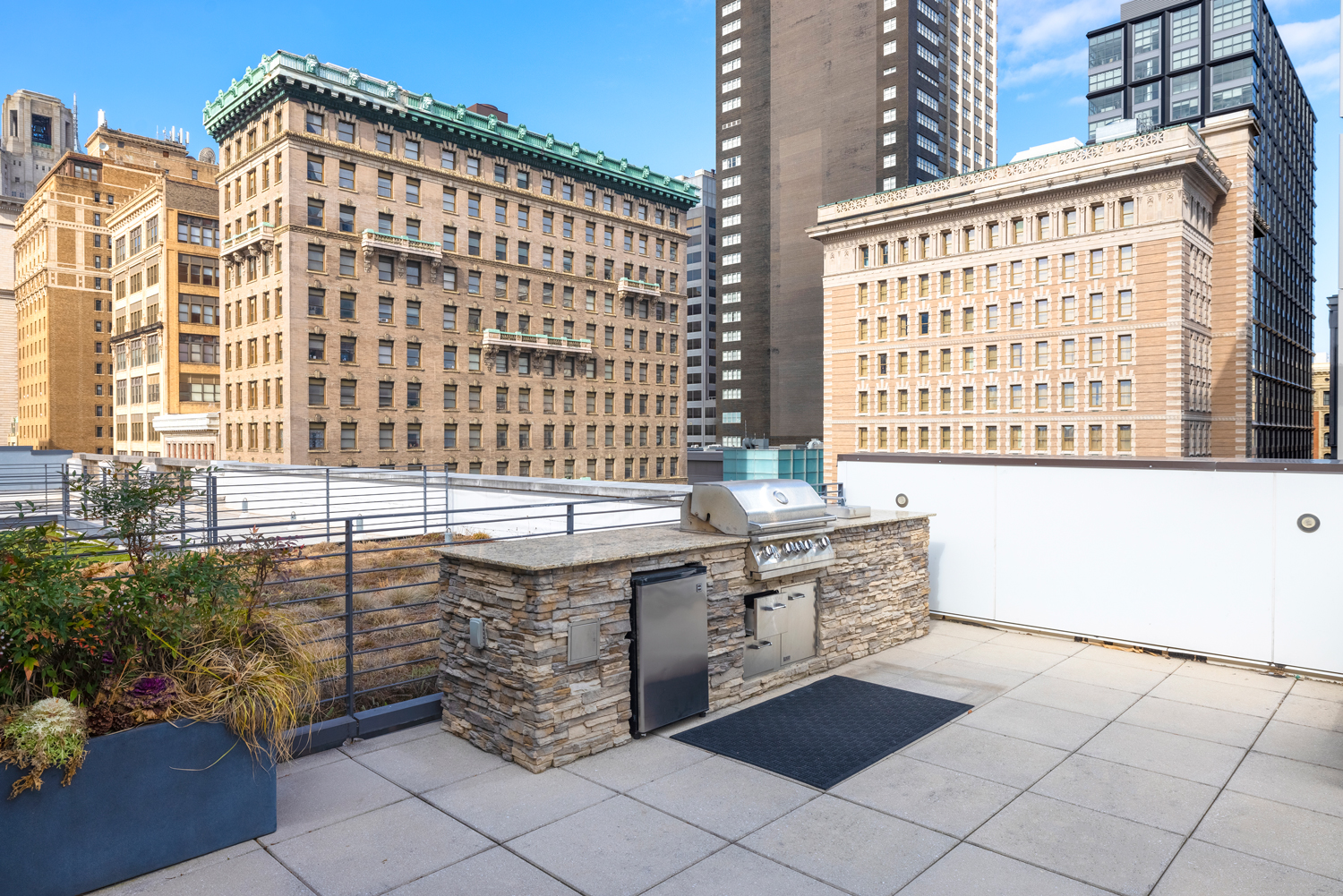 Outdoor Grilling Stations with a view