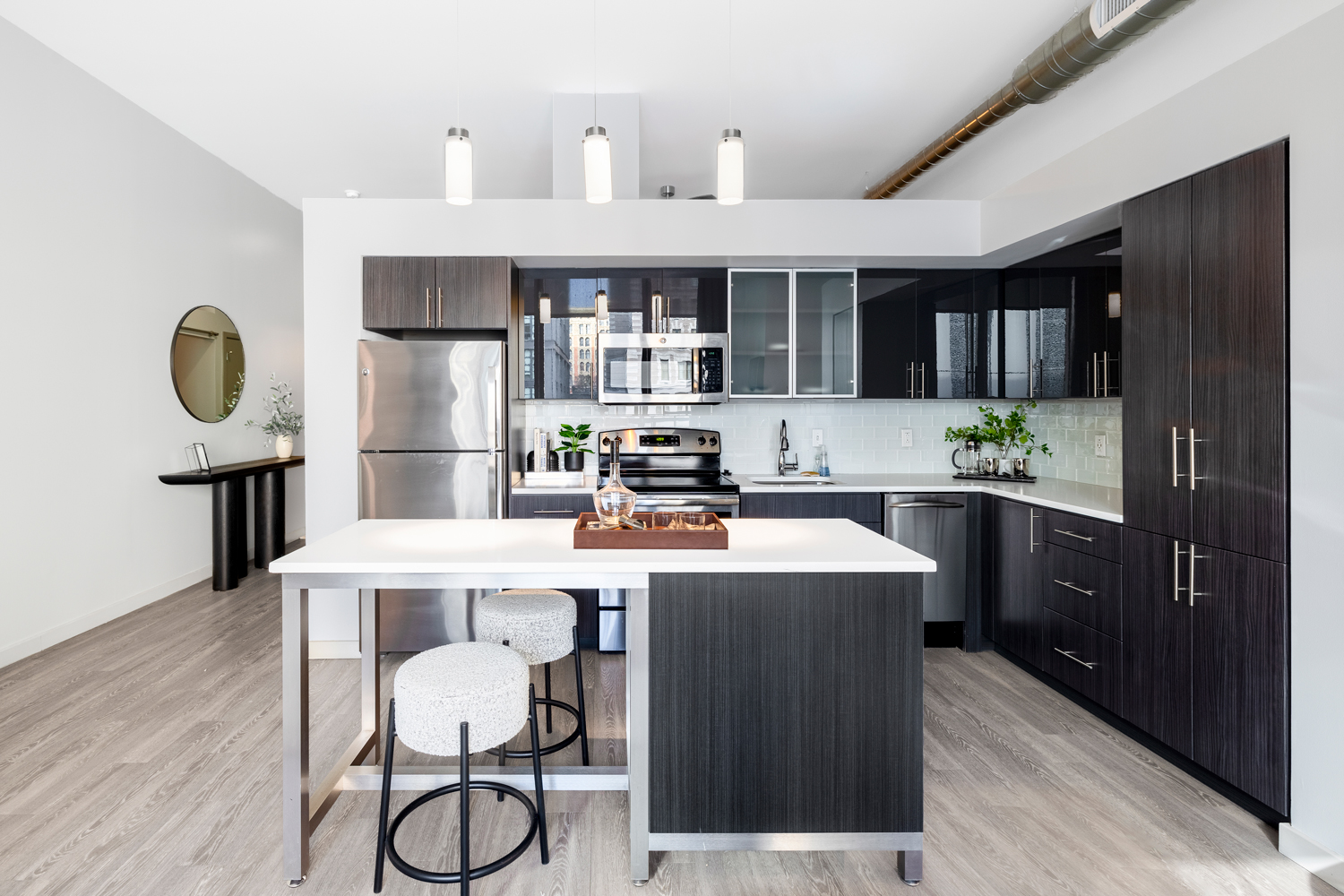  Kitchens With Granite or Quartz Countertops, Large Pantry, Stainless Steel Appliances