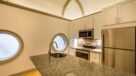 Modern Kitchen With Porthole Windows