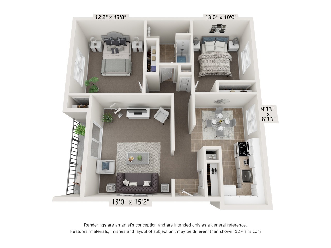 2 Bedroom 1 Bathroom in Willow Grove PA