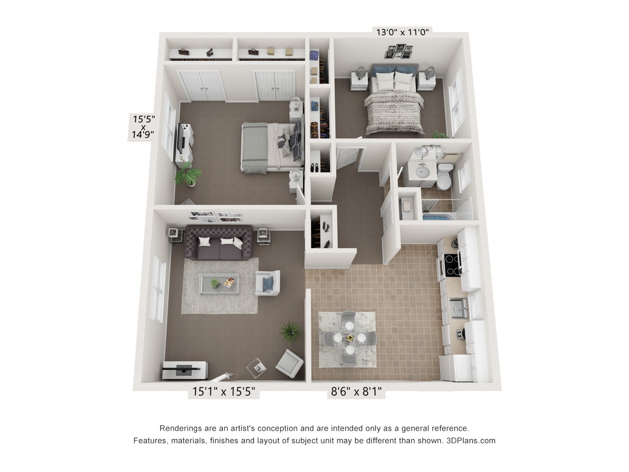 2 Bedroom 1 Bathroom in Willow Grove PA