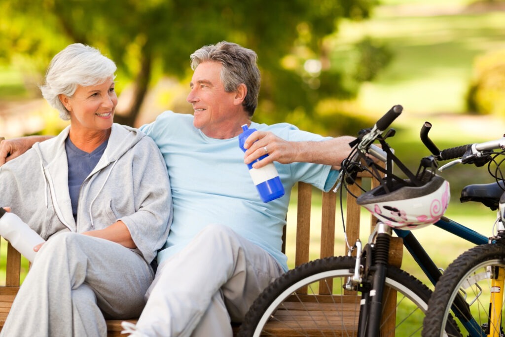 Empty Nesters Going Biking