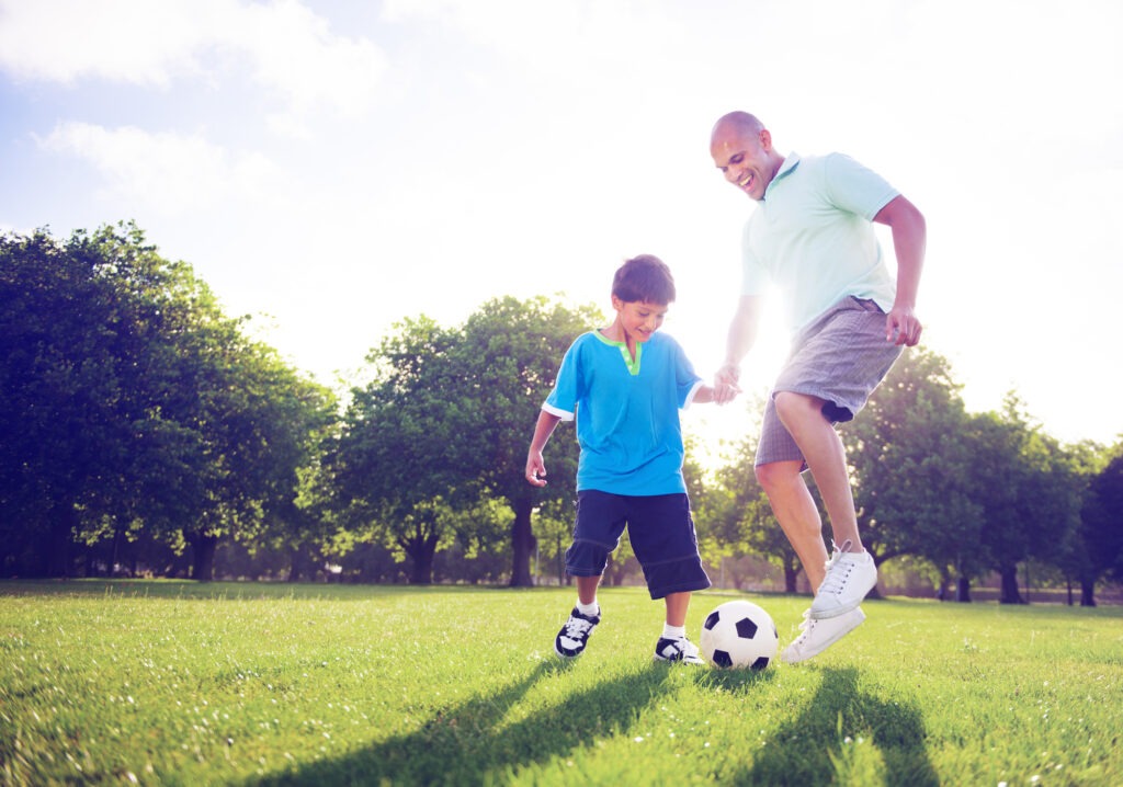 Divorced Parent Soccer Practice