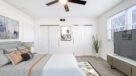 virtually staged bedroom