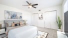 virtually staged bedroom