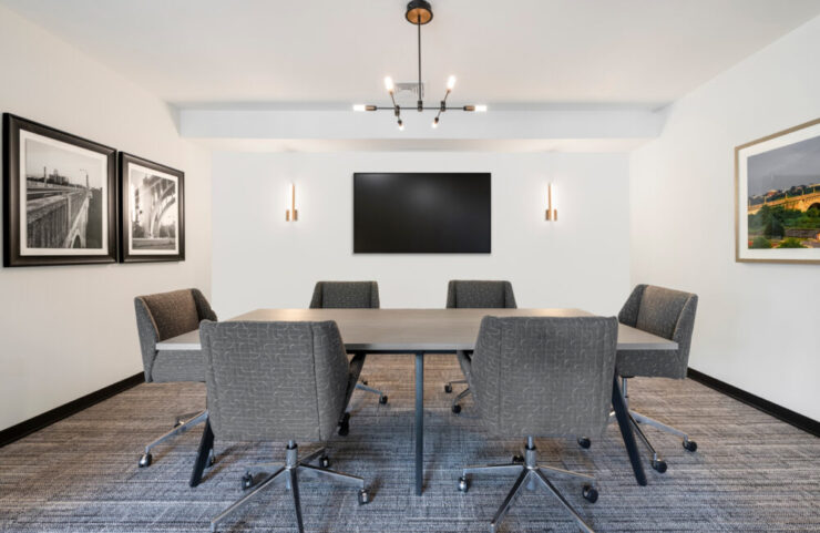 large private conference room