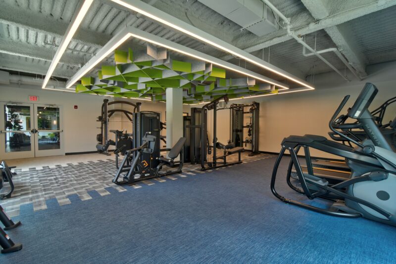 Fitness Center with On Demand Technology
