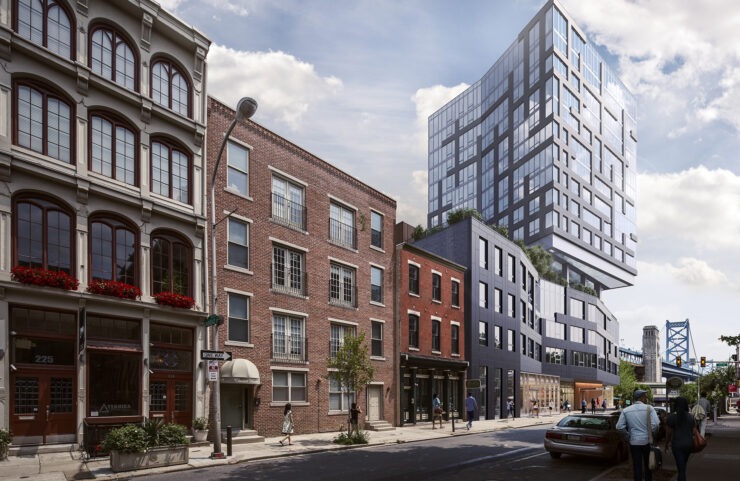 old city apartment complex