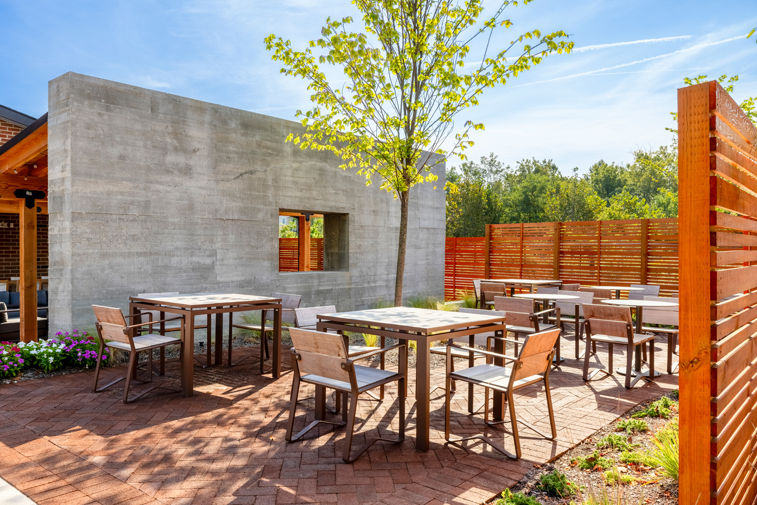 outdoor patio for entertaing in Ambler