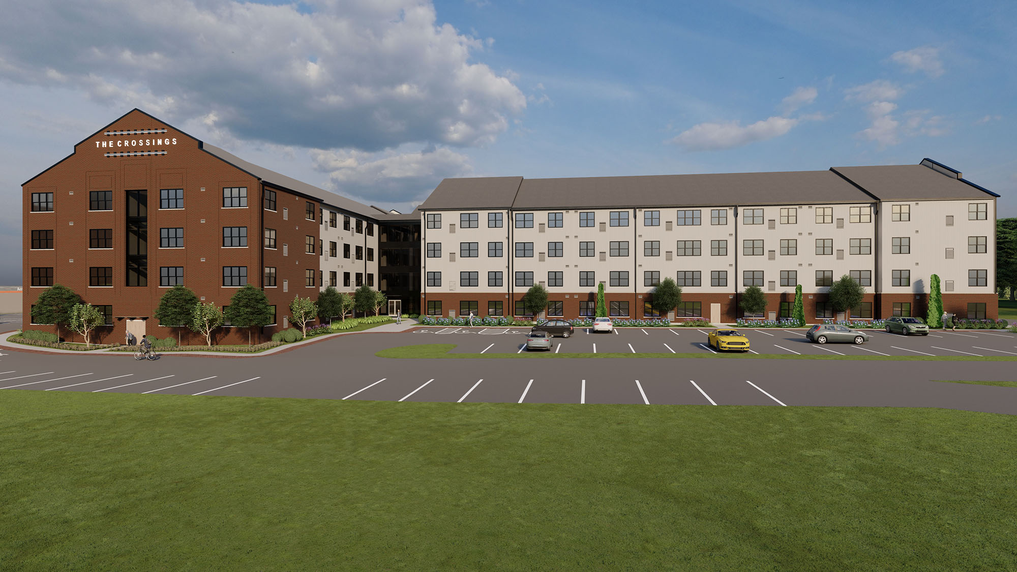 New Ambler Apartments - Parking Lot