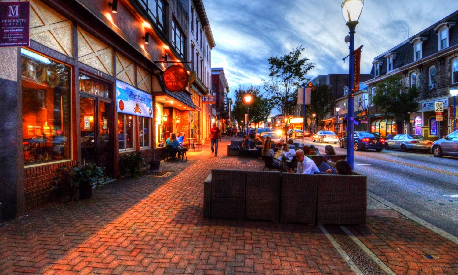 Variety of delicious local restaurants and vibrant nightspots