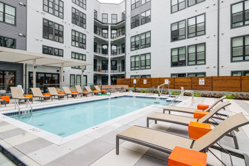 2nd Floor Courtyard with Pool