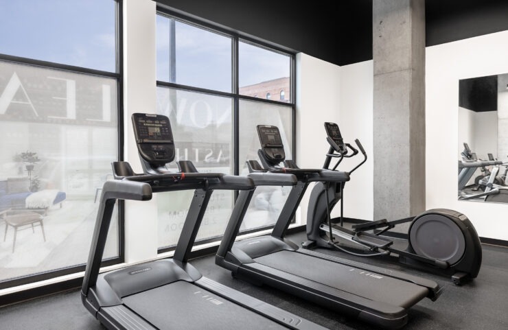 Fitness Center with Cardio and Weight Equipment