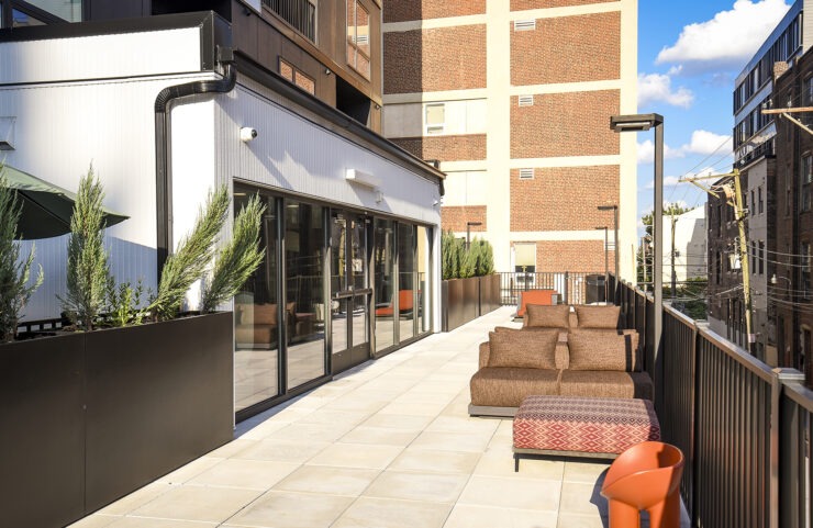 Second-Floor Terrace Lounge