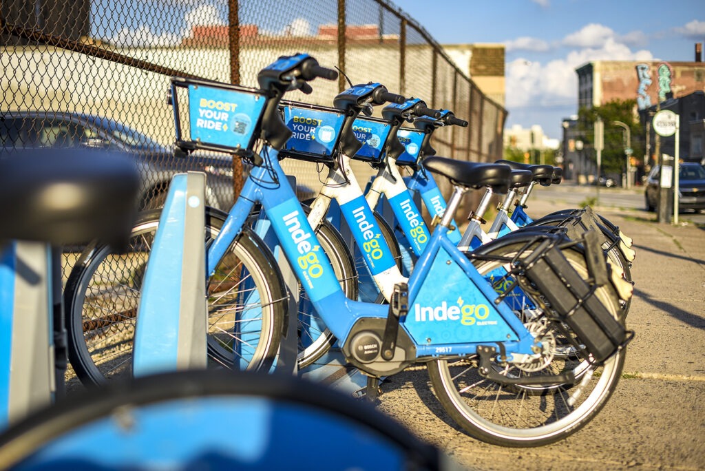 Indego Bike Dock in Philadelphia, PA