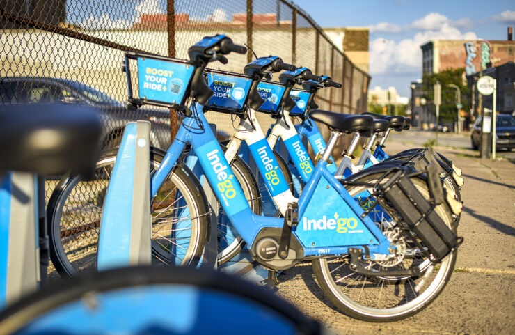 Indego Bike Dock Station