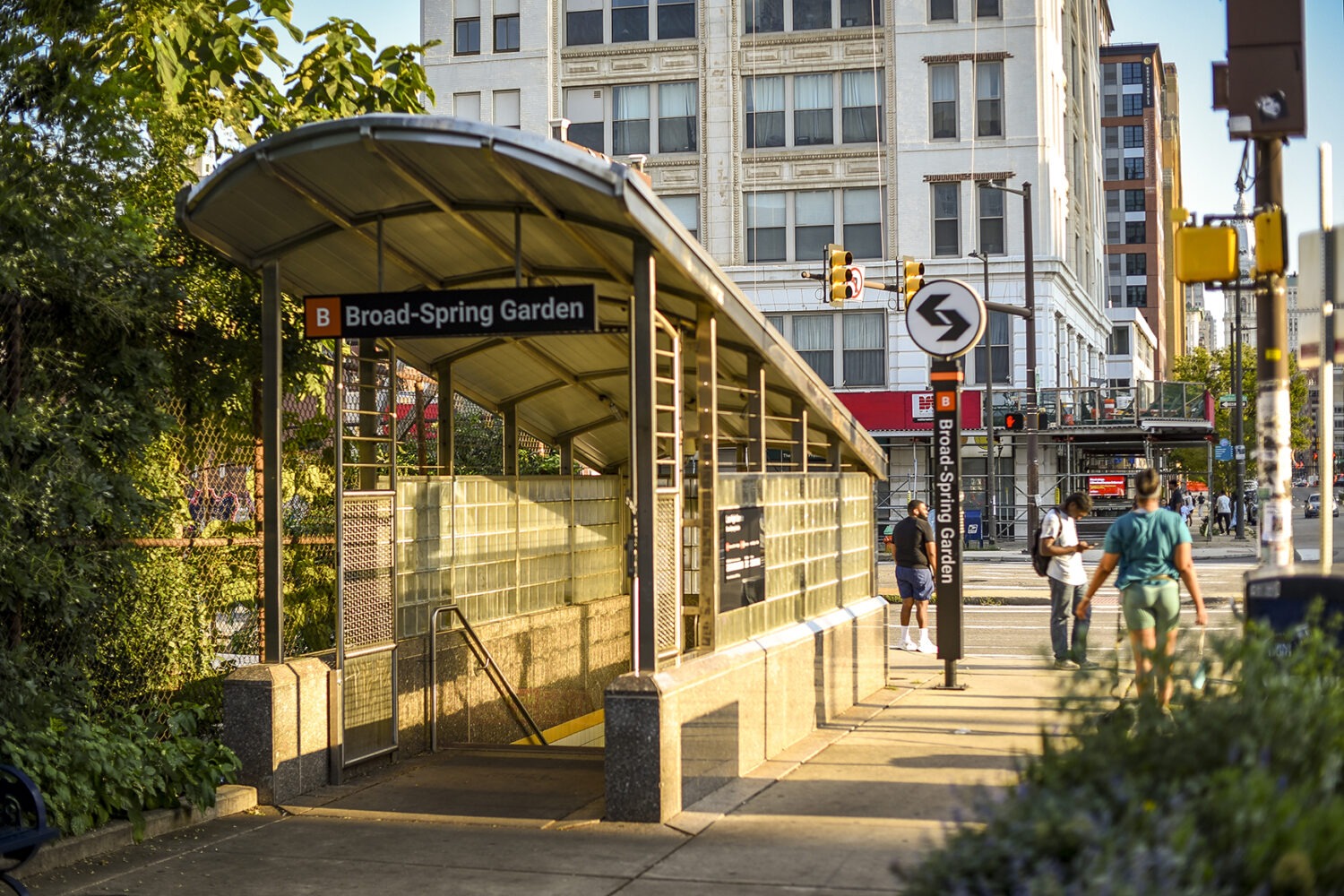 Spring Garden SEPTA Station on the Broad Street Line