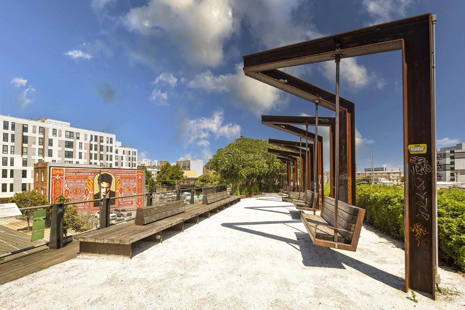 Rail Park Callowhill Swings