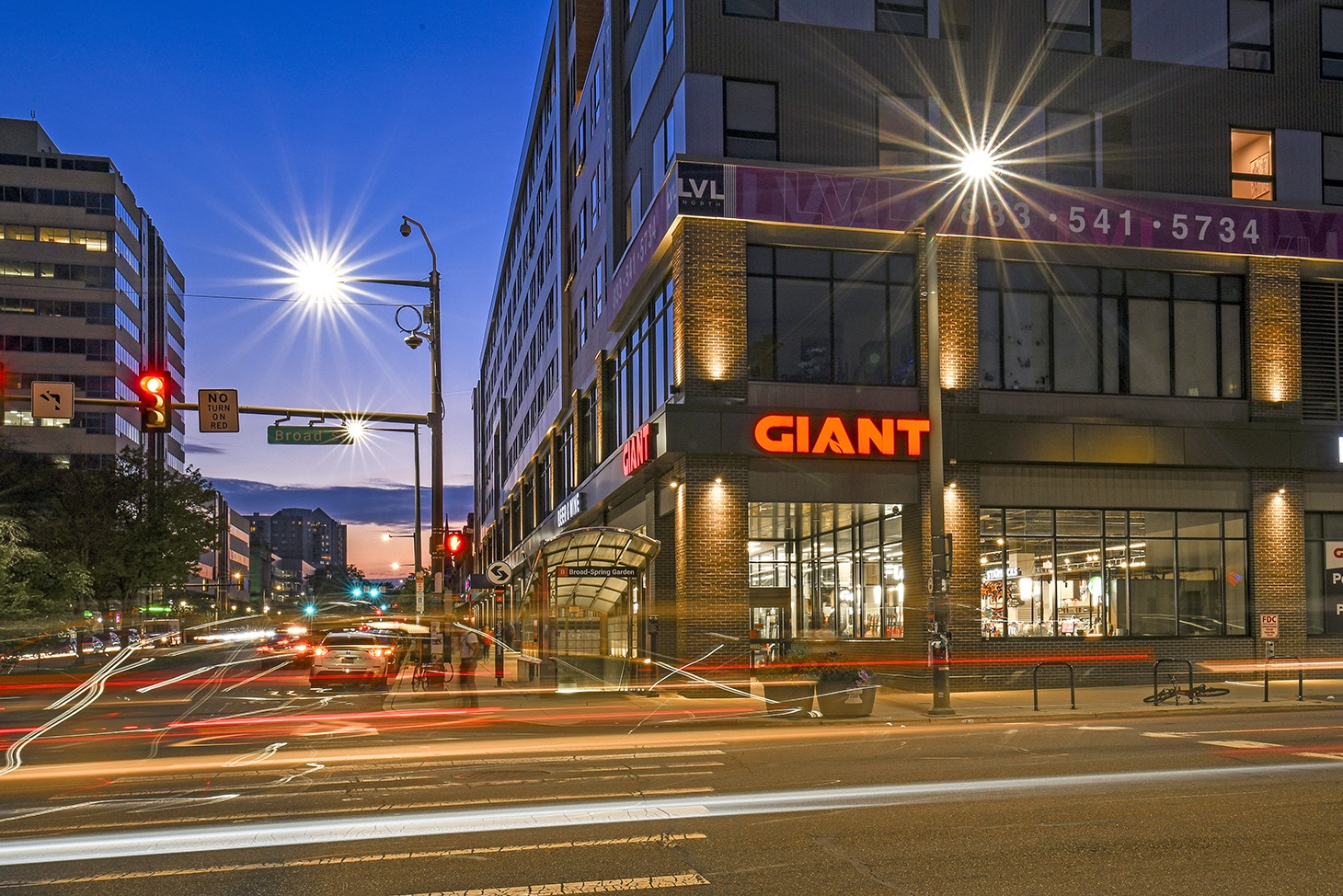 Giant Food Store on Spring Garden and broad Street