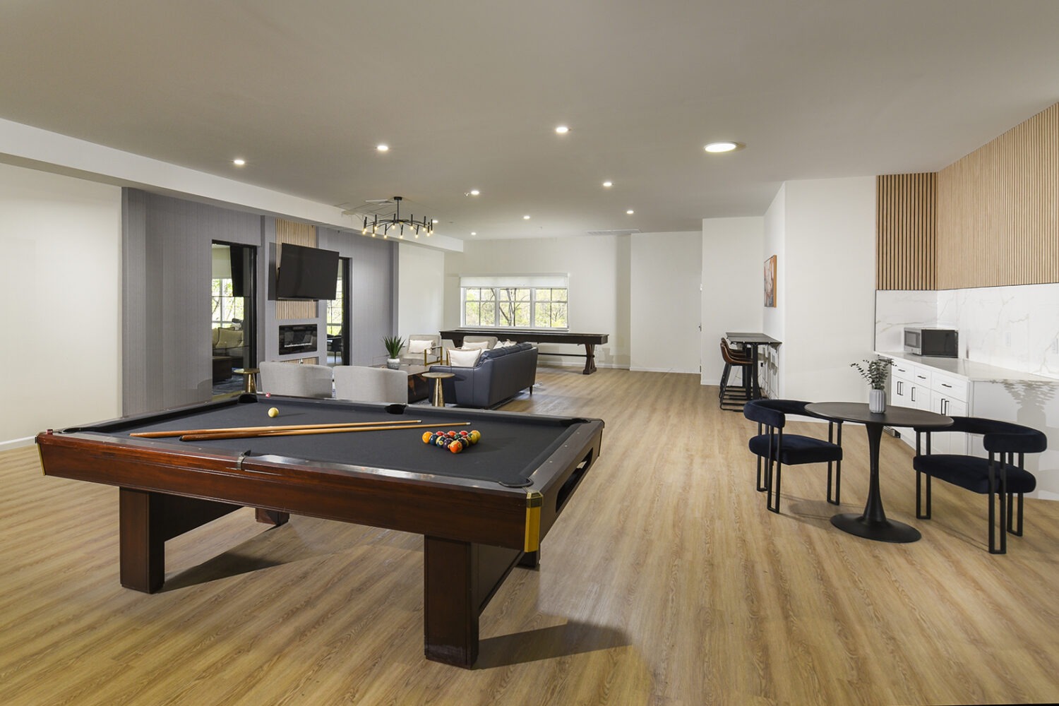 Resident Lounge With A Variety Of Games