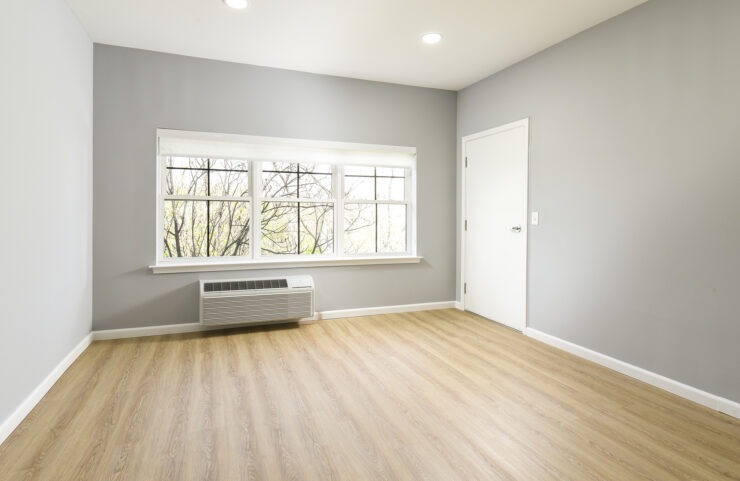Spacious Living Room with Large Window