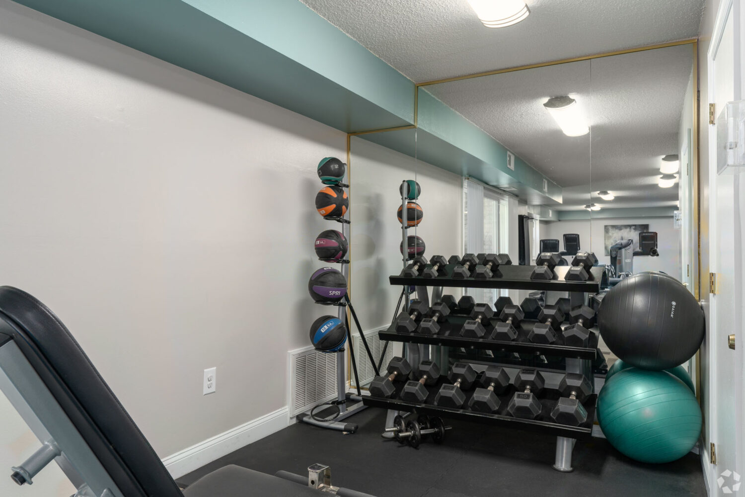 apartment with gym