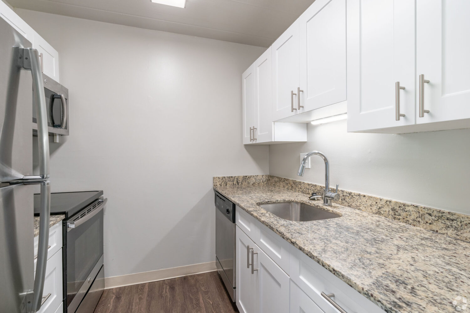 kitchen with stainless steel appliances 