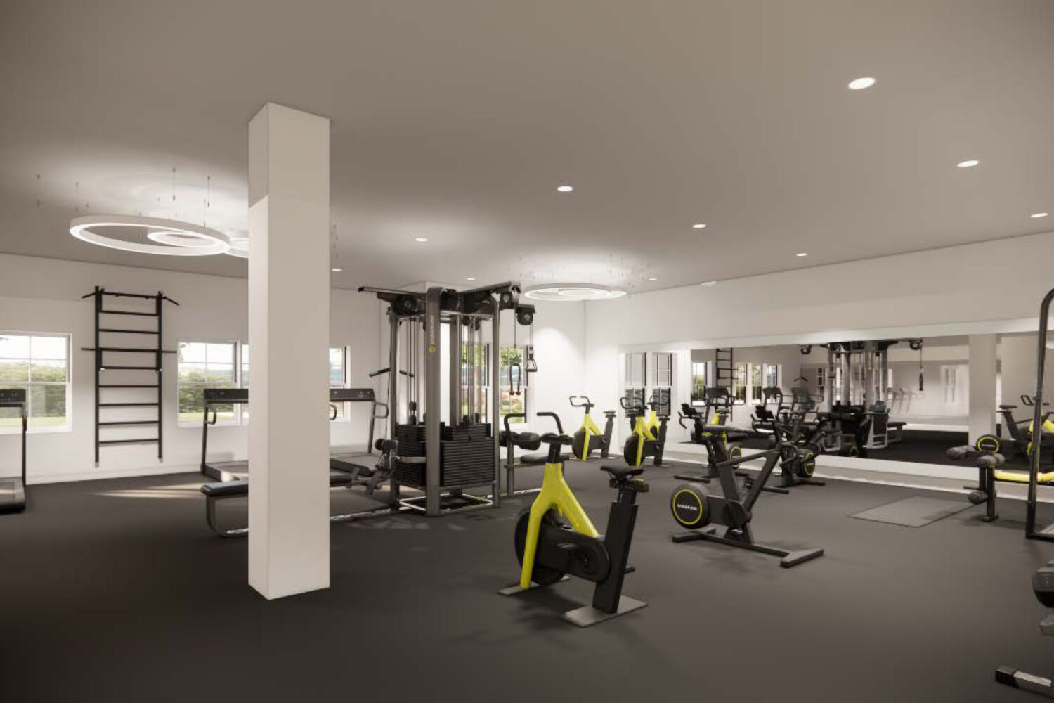 Expansive Fitness Center For Everything From Cardio To Curls