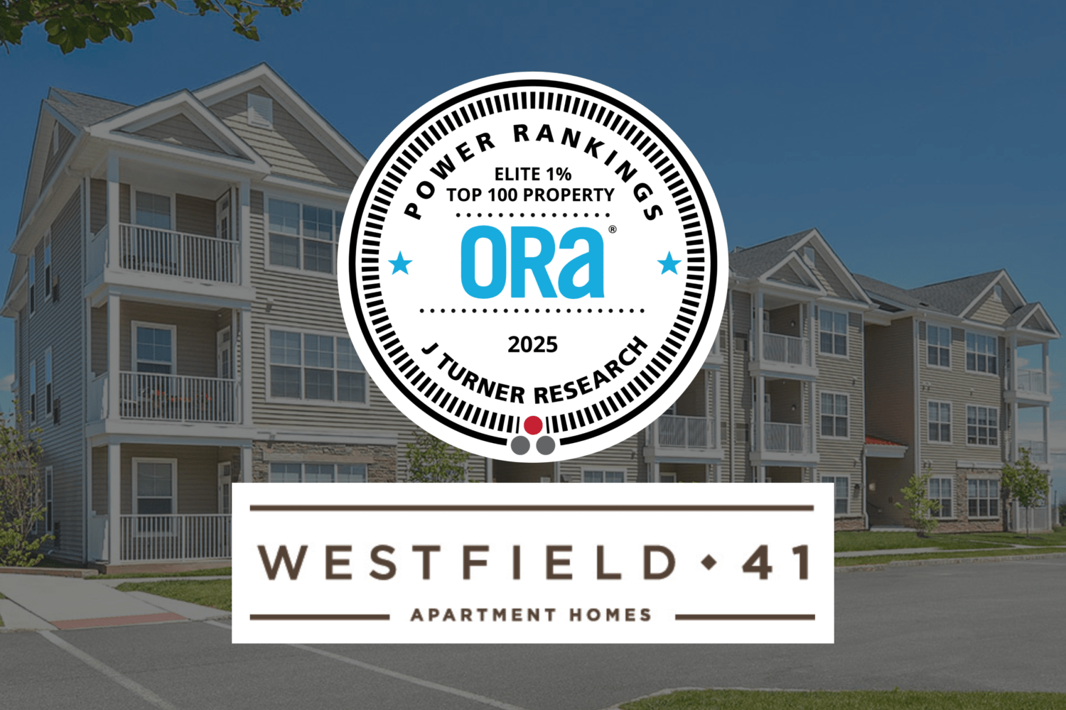 Westfield 41's logo next to the ORA Top 100 Elite 1% logo